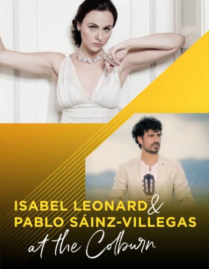 Artwork for Isabel Leonard and Pablo Sáinz-Villegas in Recital